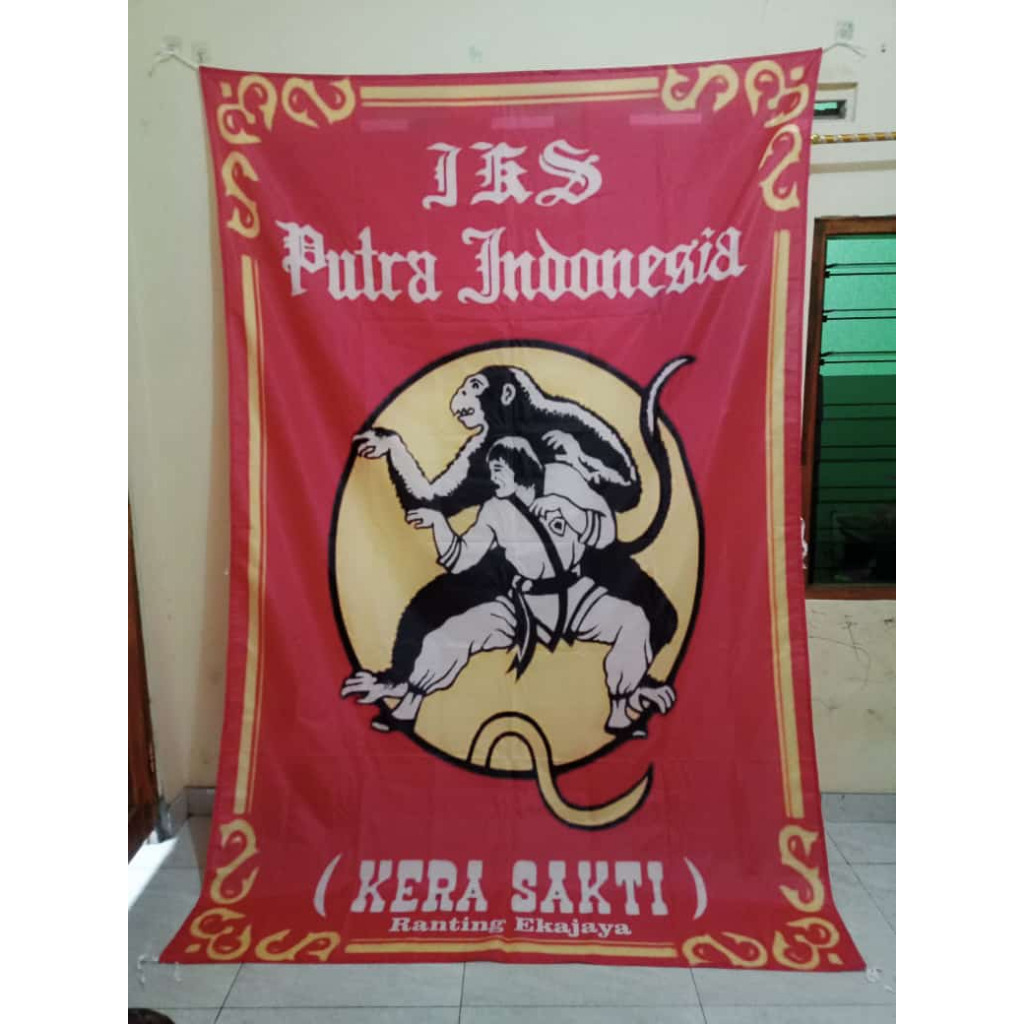 PROMO + GRATIS ONGKIR + COD BENDERA PRINTING GIANTFLAG IKSPI KERA SAKTI BENDERA BESAR