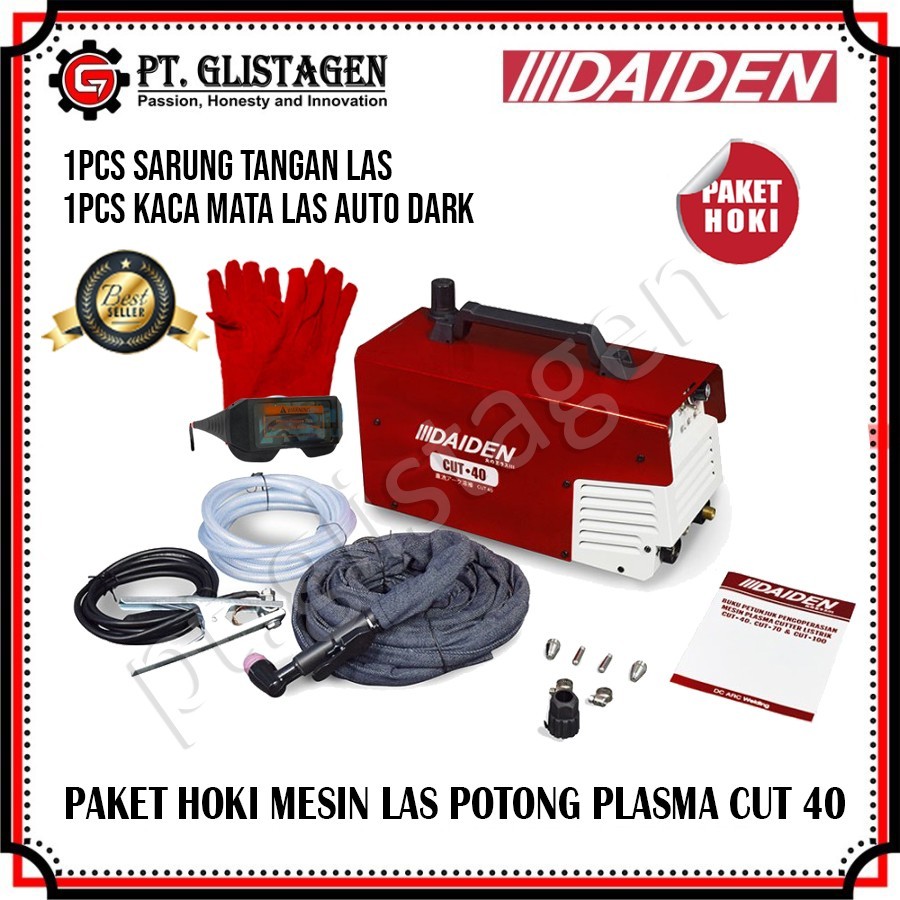 Mesin Las Potong Plasma Cutting Inverter Welding Cutter CUT 40 Daiden