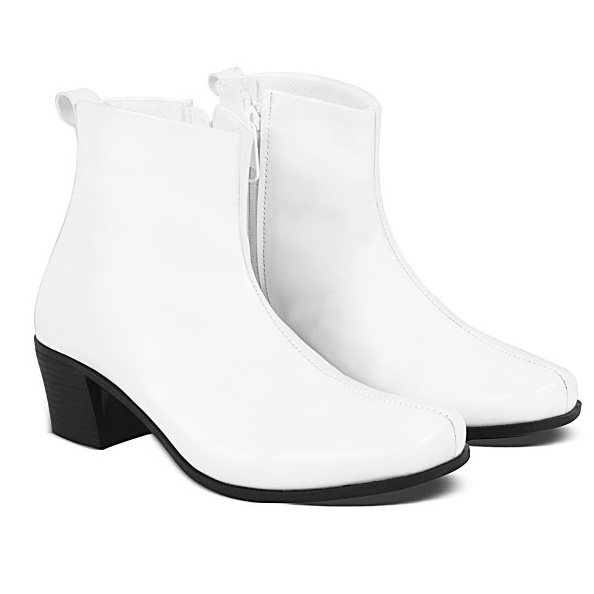 Sepatu Casual Wanita V 361 Brand Varka Sepatu Boots Fashion Semi formal Wanita Trendi Berkualitas  Putih buruan