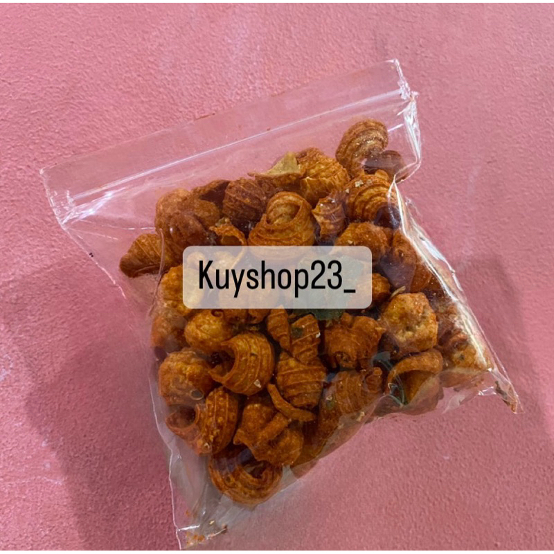 

Makaroni kerang | Makaroni keong | Makaroni harmis kriuk renyah pedas manih gurih daun jeruk