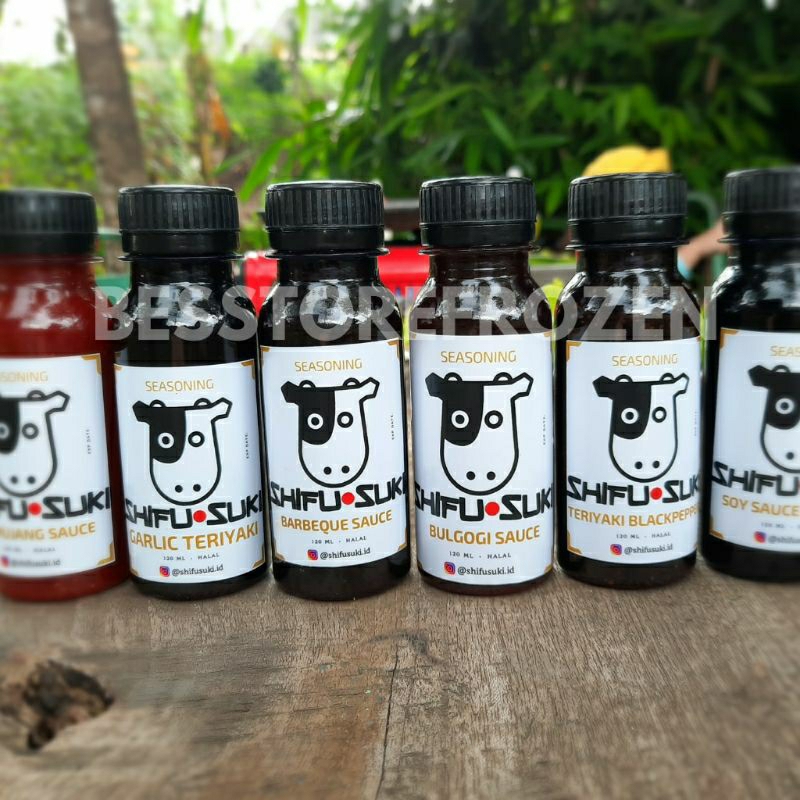 

Saus BBQ Sauce Grill 125ml Bumbu Yakiniku Saus Teriyaki Blackpepper Garlic Bulgogi Shoyu Kecap Asin Jepang Cabe Bubuk Chilli Powder Saus Daging Slice Halal Termurah Terenak