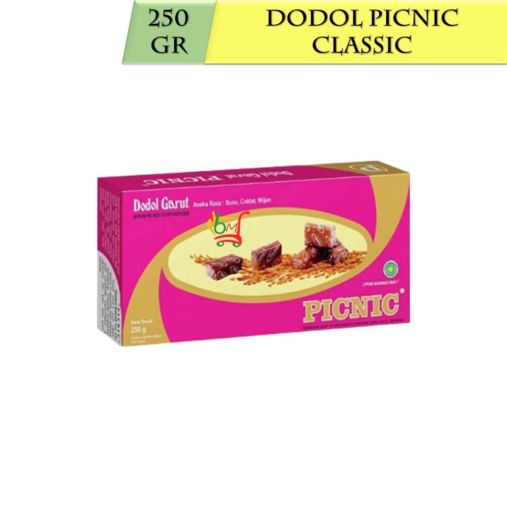 

Dodol Picnic Classic Khas Garut Oleh-Oleh Khas Jawa Barat