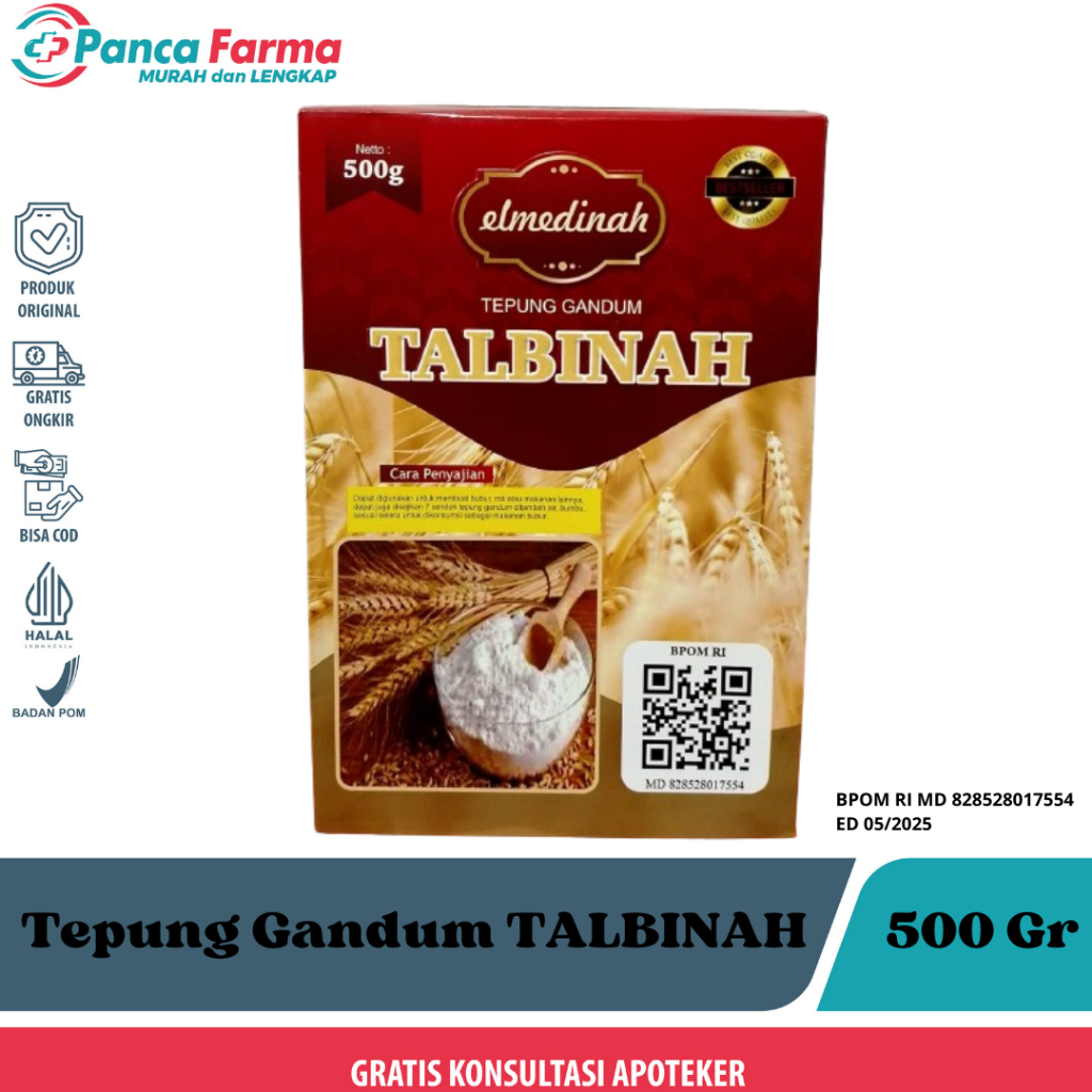 

Tepung Gandum TALBINAH Elmedinah - 500 gr