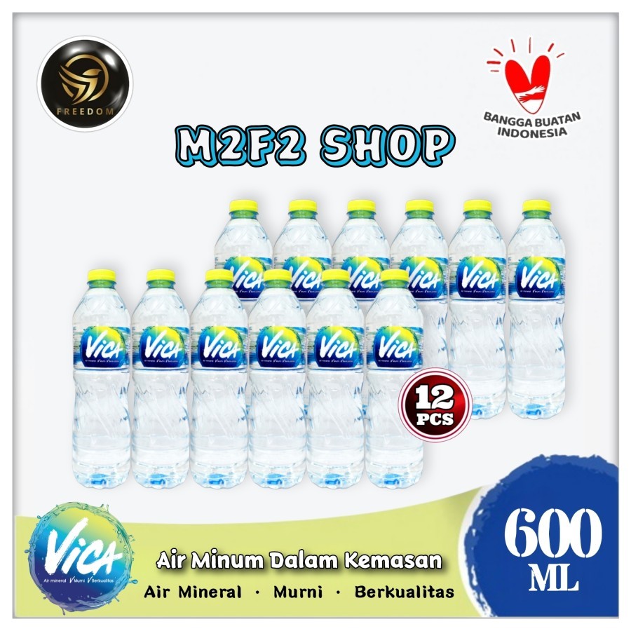 

Air Mineral Vica Botol Tanggung Pet - 600 ml (Kemasan 12 Pcs)