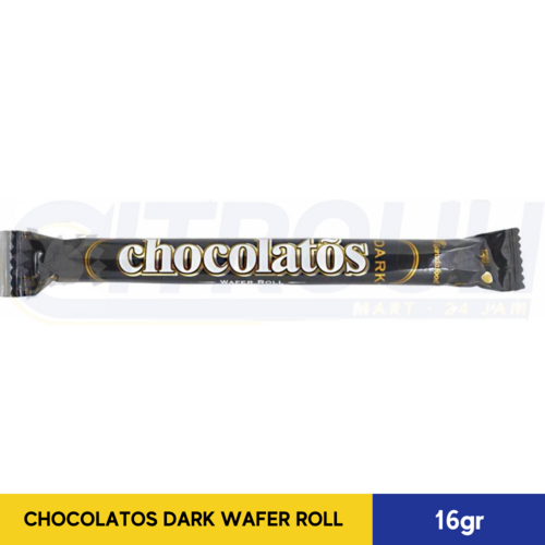 

CHOCOLATOS DARK WAFER ROLL 16gr