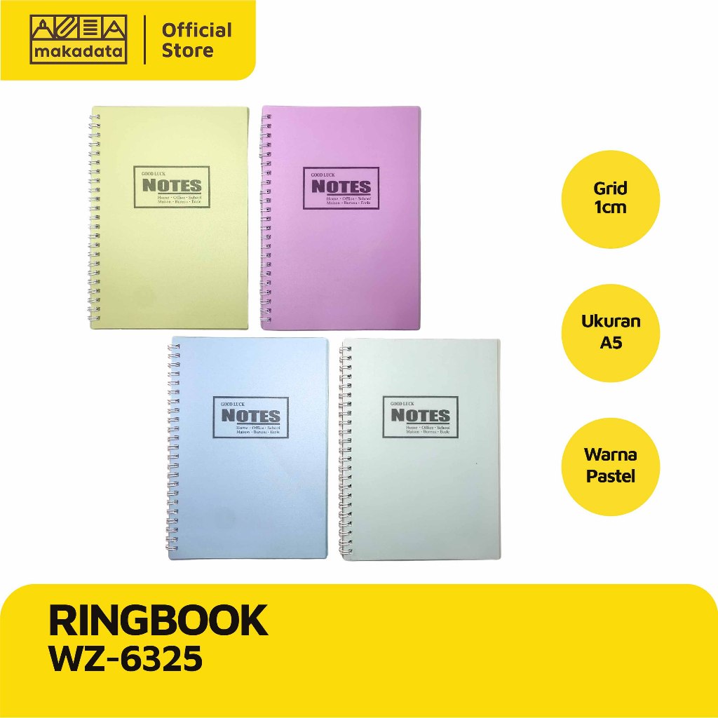 

RINGBOOK NOTES CATATAN A5 WZ-6325