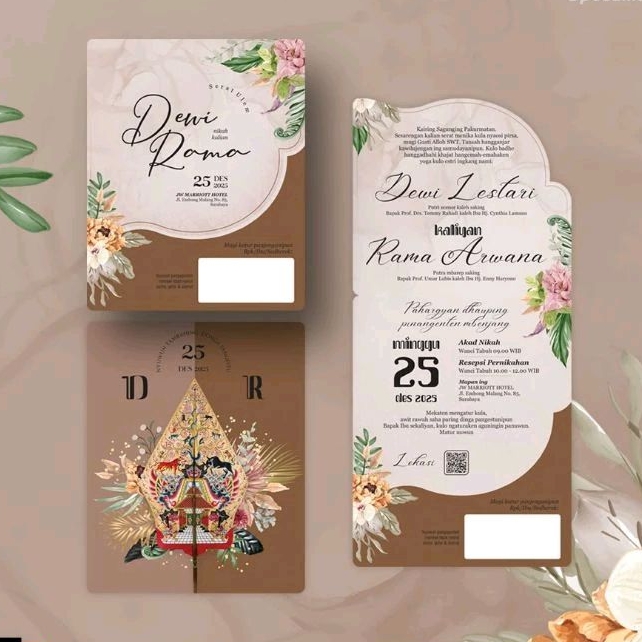 

CETAK UNDANGAN PERNIKAHAN SIMPEL ELEGAN RUSTIC UNDANGAN KHITANAN