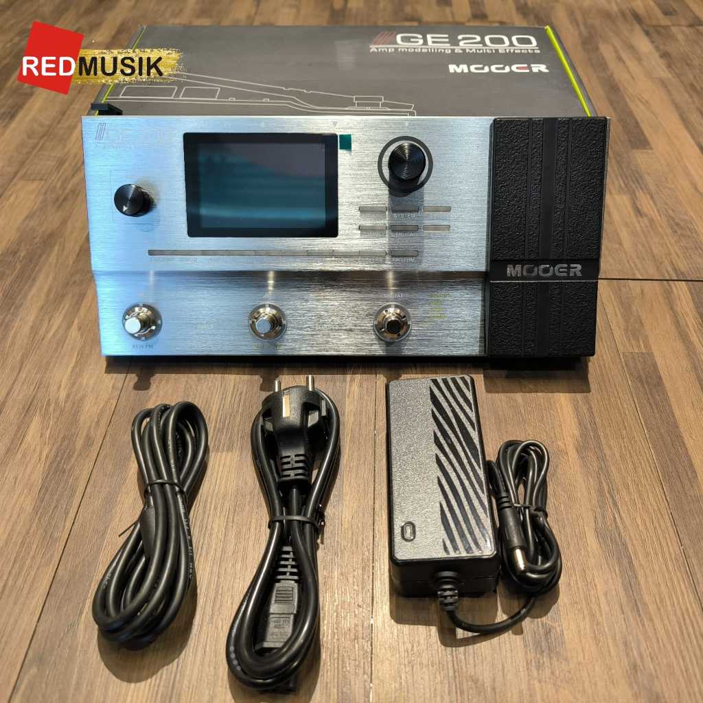 Efek Gitar Mooer GE200 Guitar Multi Effects Processor GE-200 GE 200