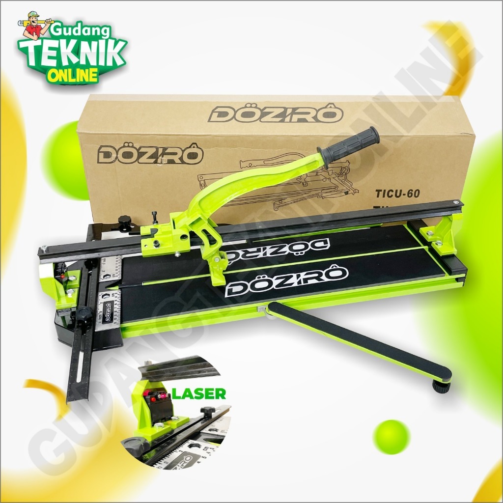 (TICU-06 DOZIRO) Alat Potong Keramik Granit 600 mm TICU06 DOZIRO / Granite Tile Cutter Manual Alat P