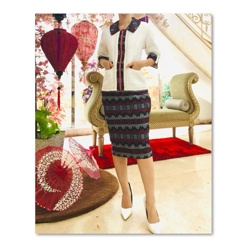 BLAZER WANITA MODERN CASUAL. Setelan blazer wanita sisters premium. Set blazer wanita dan rok kekini