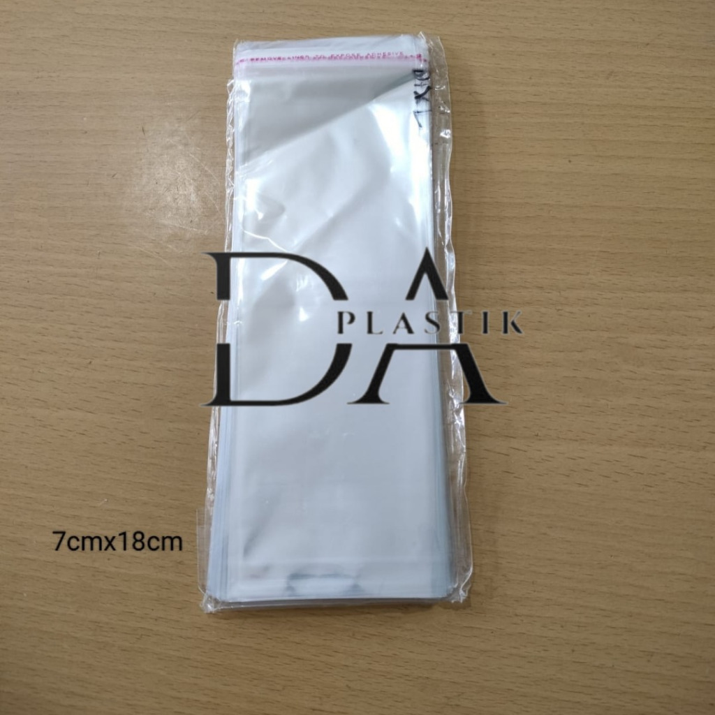 

Plastik opp roti/bakery 7x18 Untuk Buket Uang Isi Sendok Garpu isi 100pcs