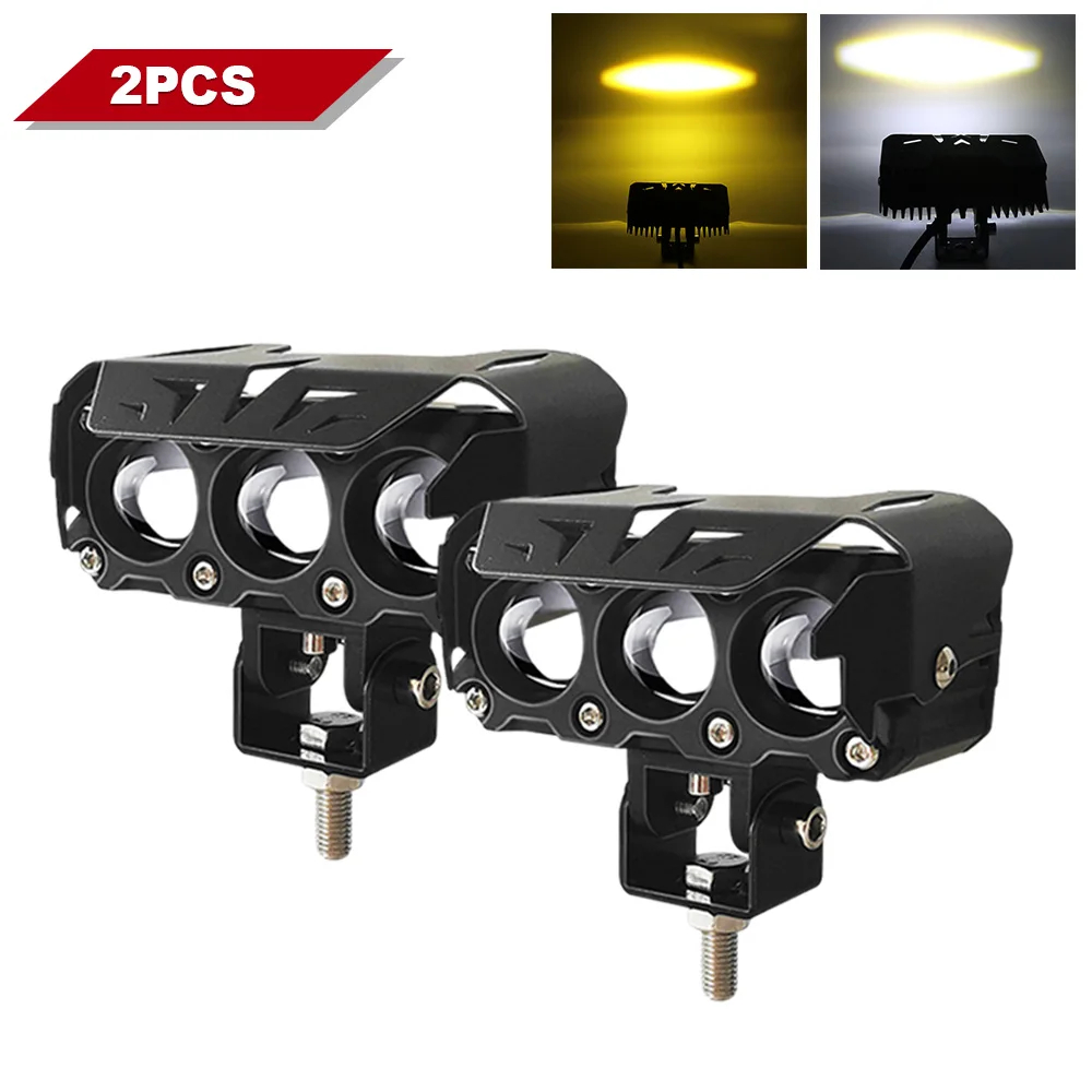 Lampu Kabut Fog Lamp 3 Mata Led Mobil Kereta Truk 12v 24v Terang Terbaru Innova Avanza