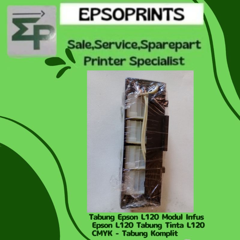 Tabung Epson L120 Modul Infus Epson L120 Tabung Tinta L120
 CMYK