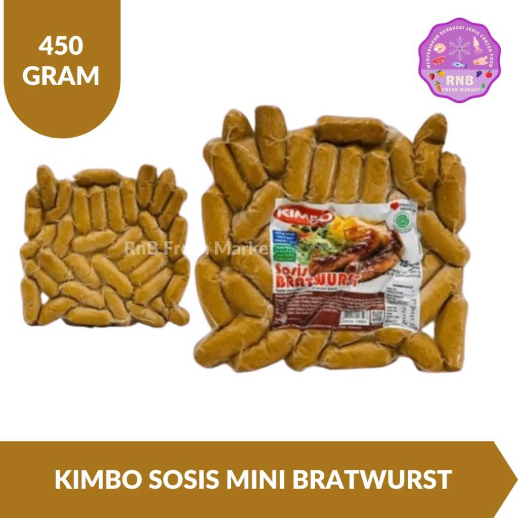 

Kimbo Mini Sosis Mini Bratwust Netto 450 Gram