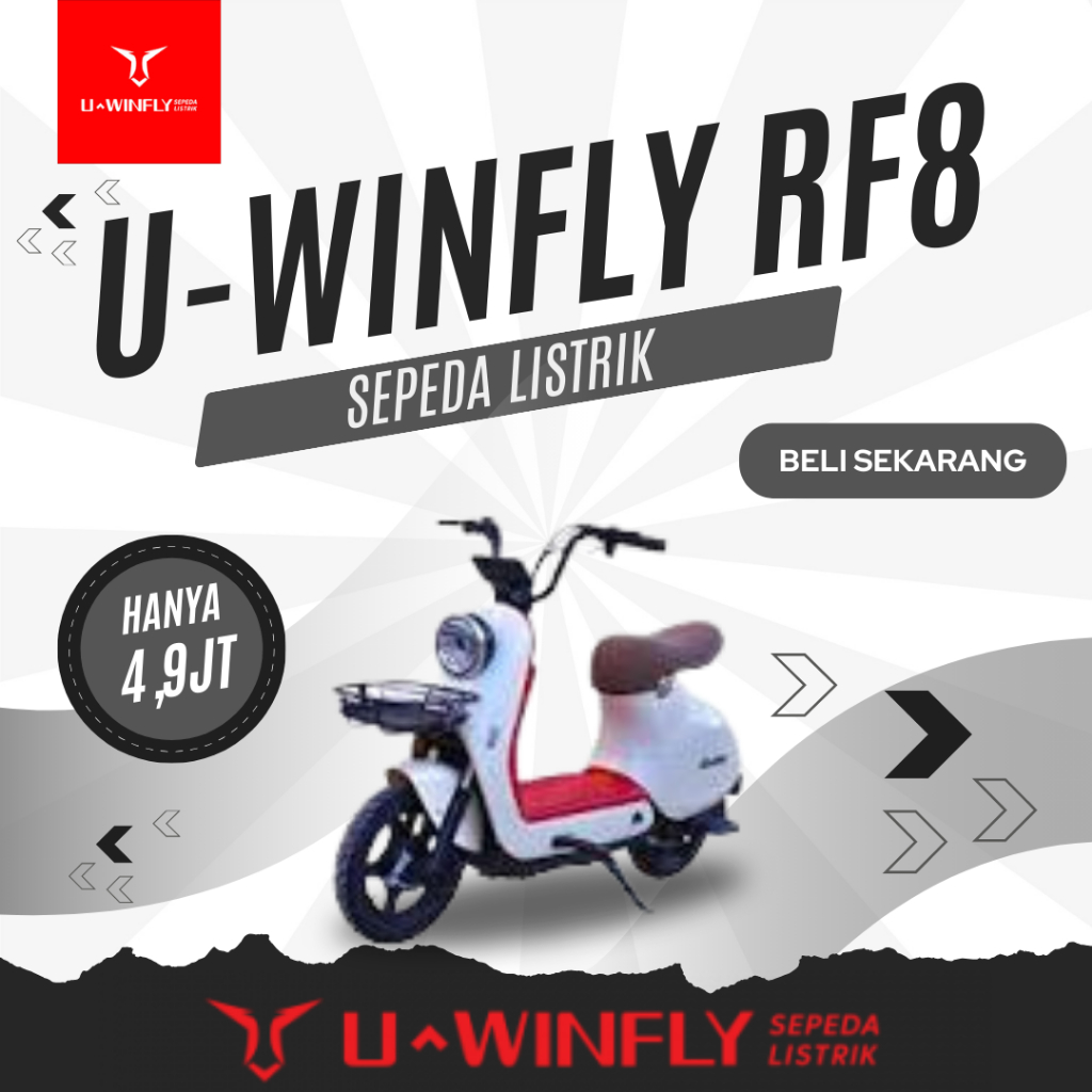 Sepeda Listrik Uwinfly RF8