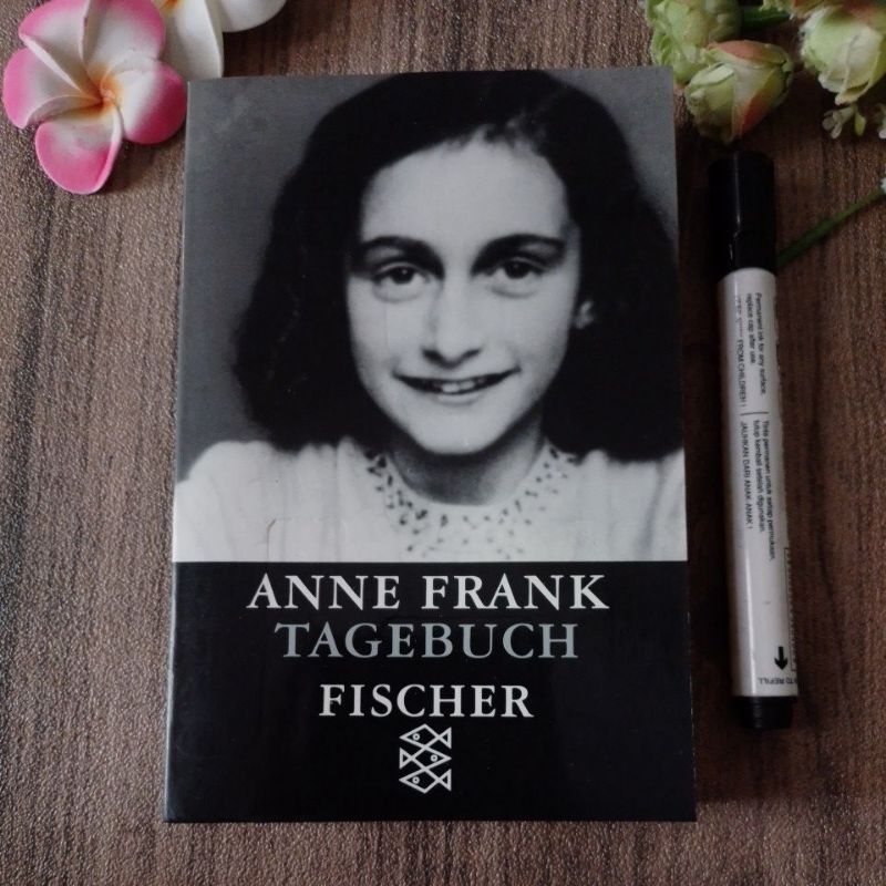 Buku original anne frank Tagebuch preloved