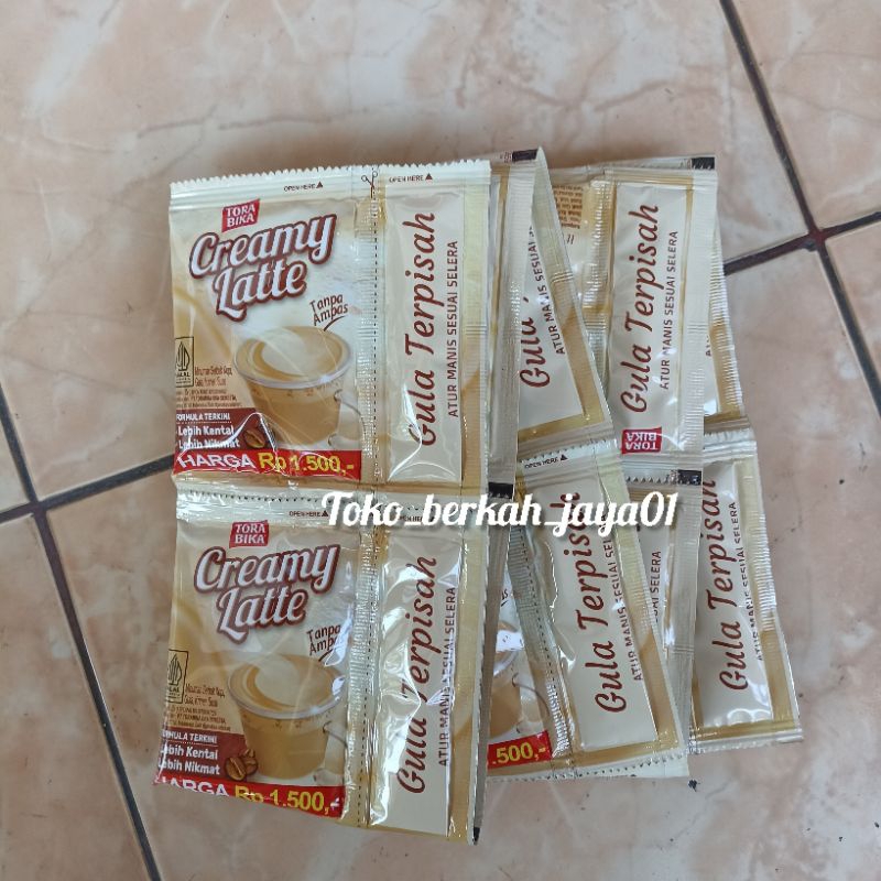 

(1 Renceng 10pcs) Torabika Creammy Latte 25gram
