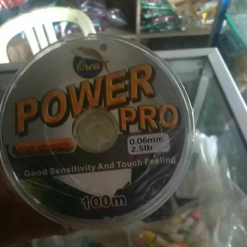 senar power proukuran 0.06mm,2,5lb