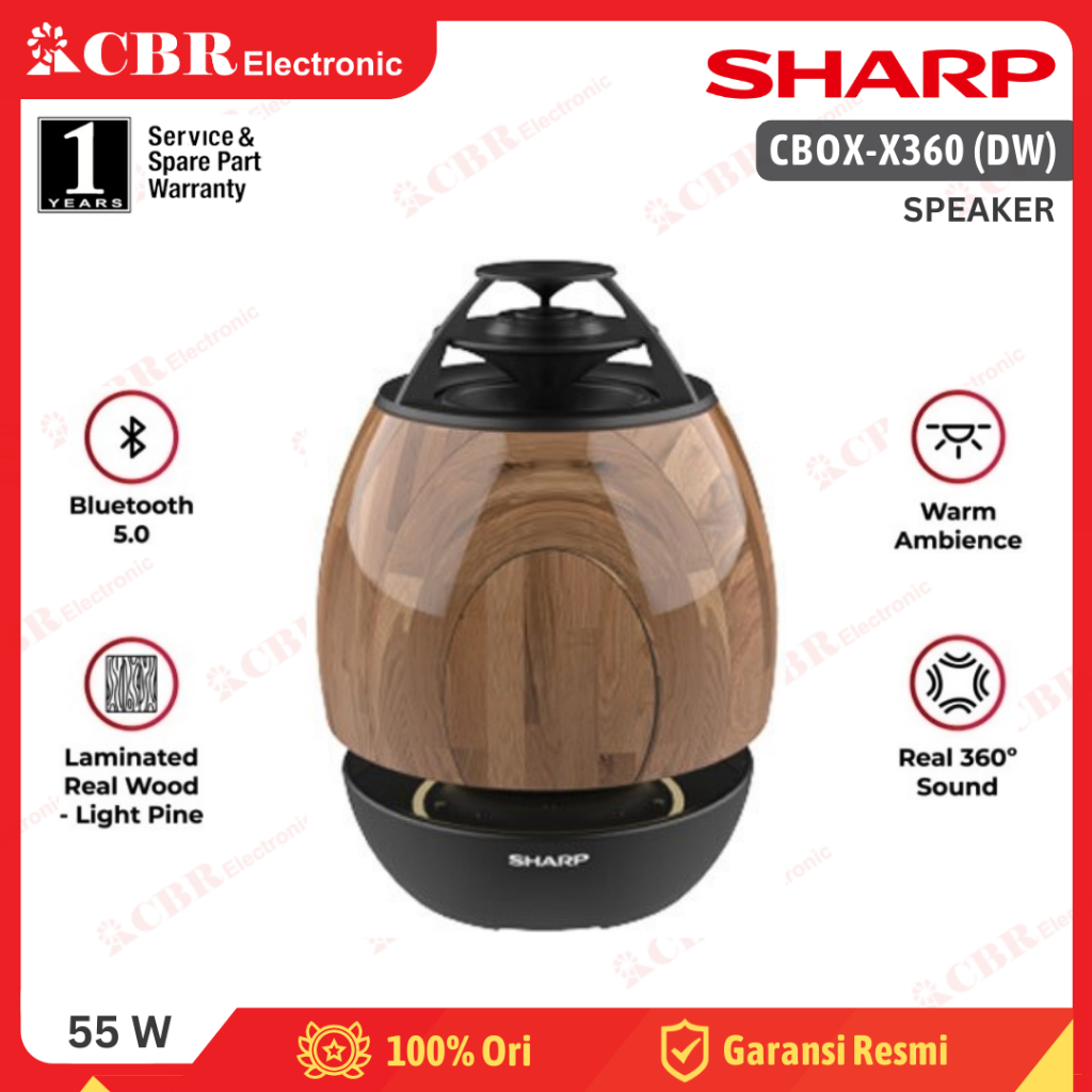 Speaker SHARP CBOX-X360 (DW)