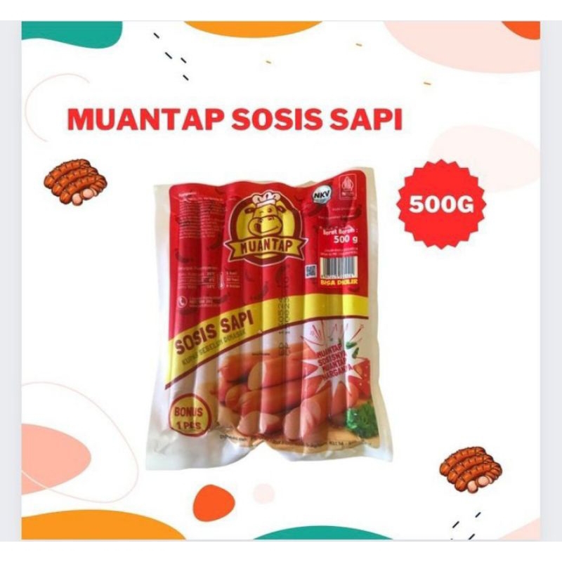 

MUANTAP SOSIS SAPI 500GR