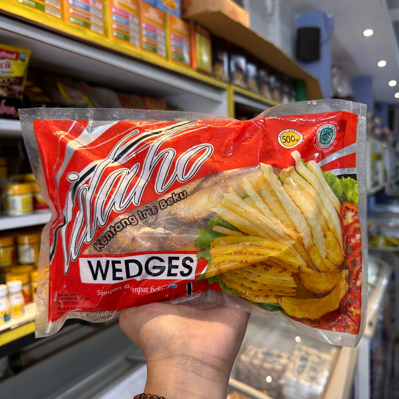 

Idaho kentang spicy Wedges 500g