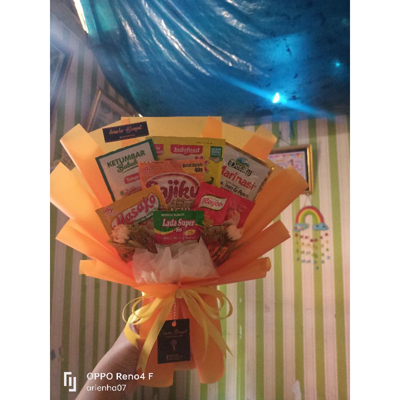 

buket hari ibu - buket bumbu dapur -buket kekinian - buket hari guru