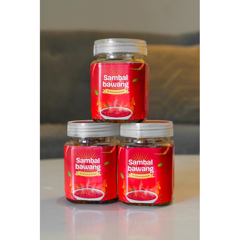

Sambal bawang 150ml by waroeng.bunyai