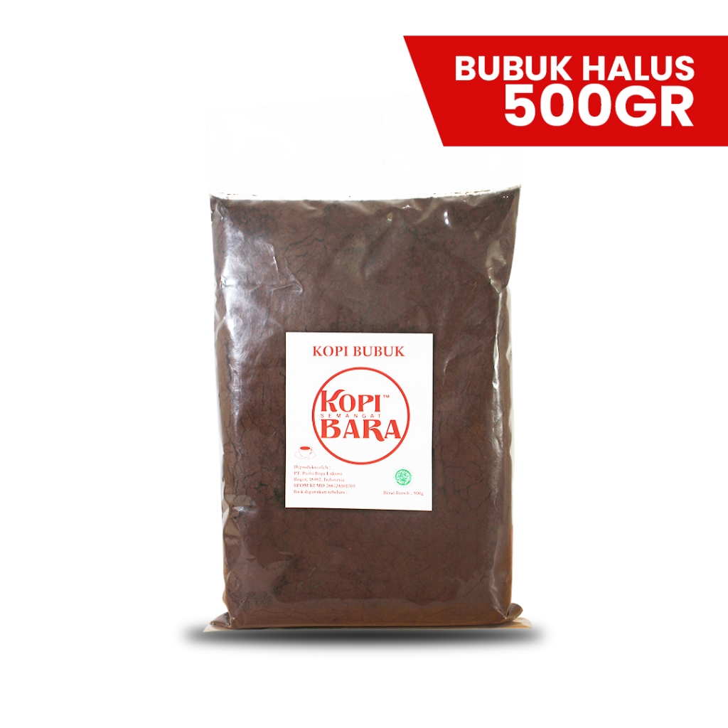 

Kopi Tubruk Warkop Bubuk Kopi Bara Regular Pack 500gr - 8997222250325