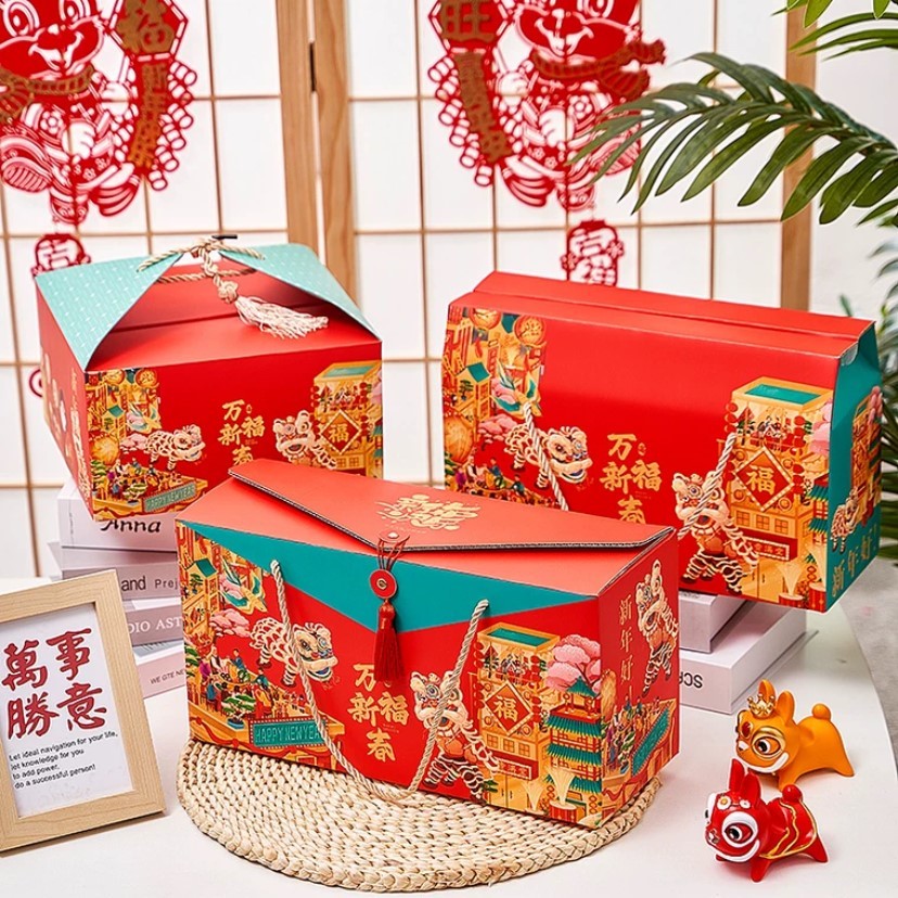 

CNY Hampers Box / Kotak Hampers Imlek Barongsai Berbagai Ukuran