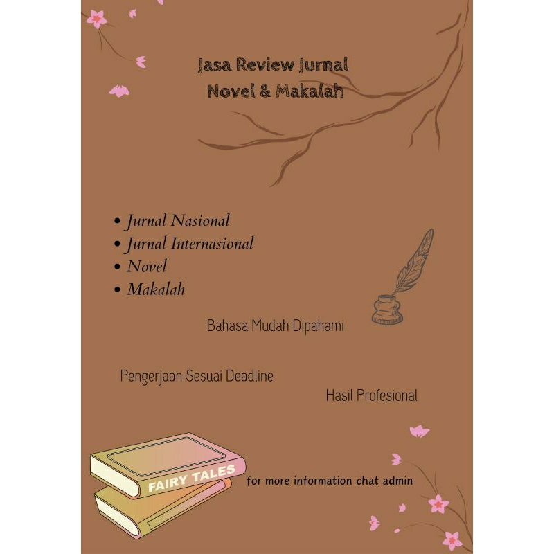 Jasa Review Jurnal, Novel & Makalah