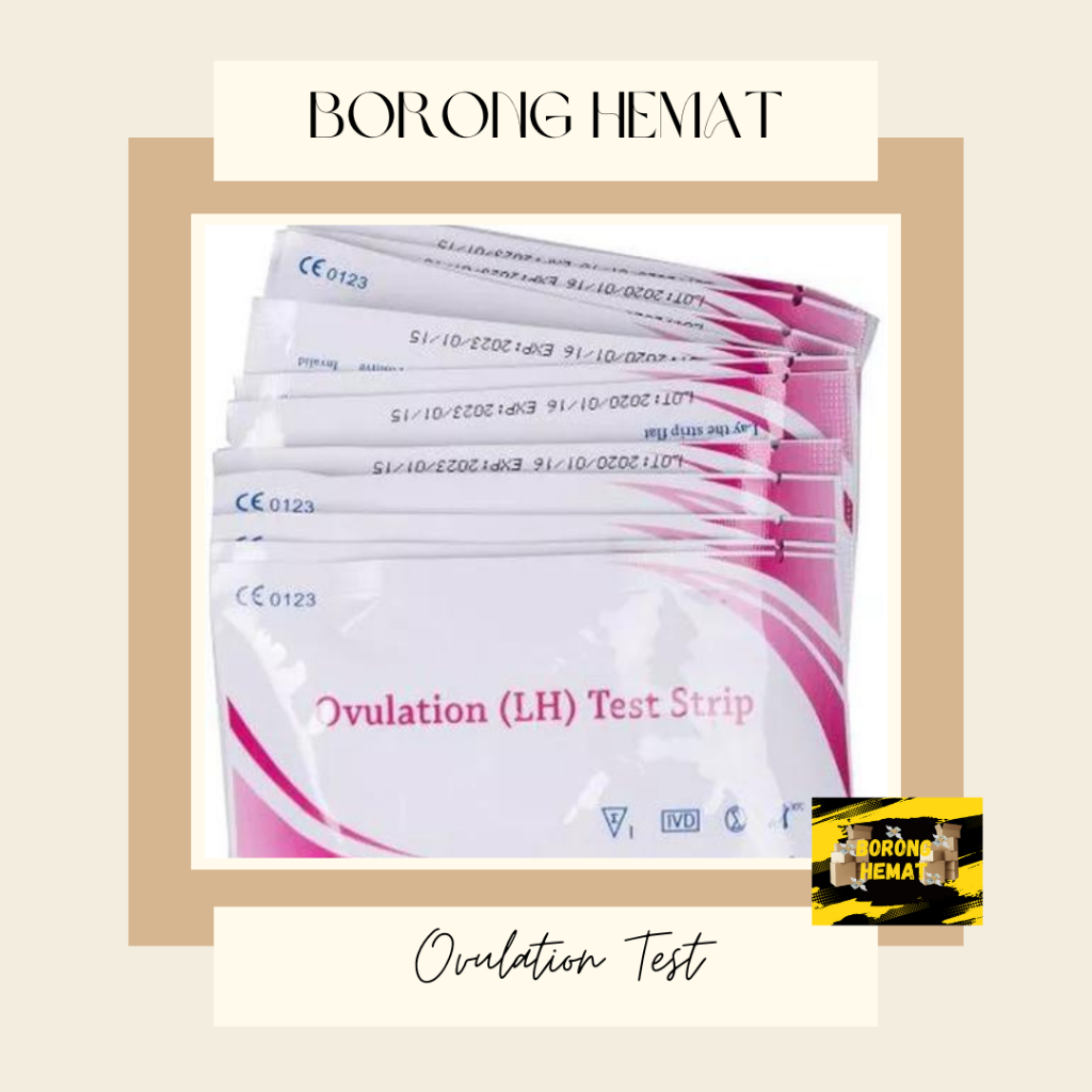 OVULATION TES KESUBURAN TESPACK OVULASI TEST OVULASI KEWANITAAN TES MASA SUBUR