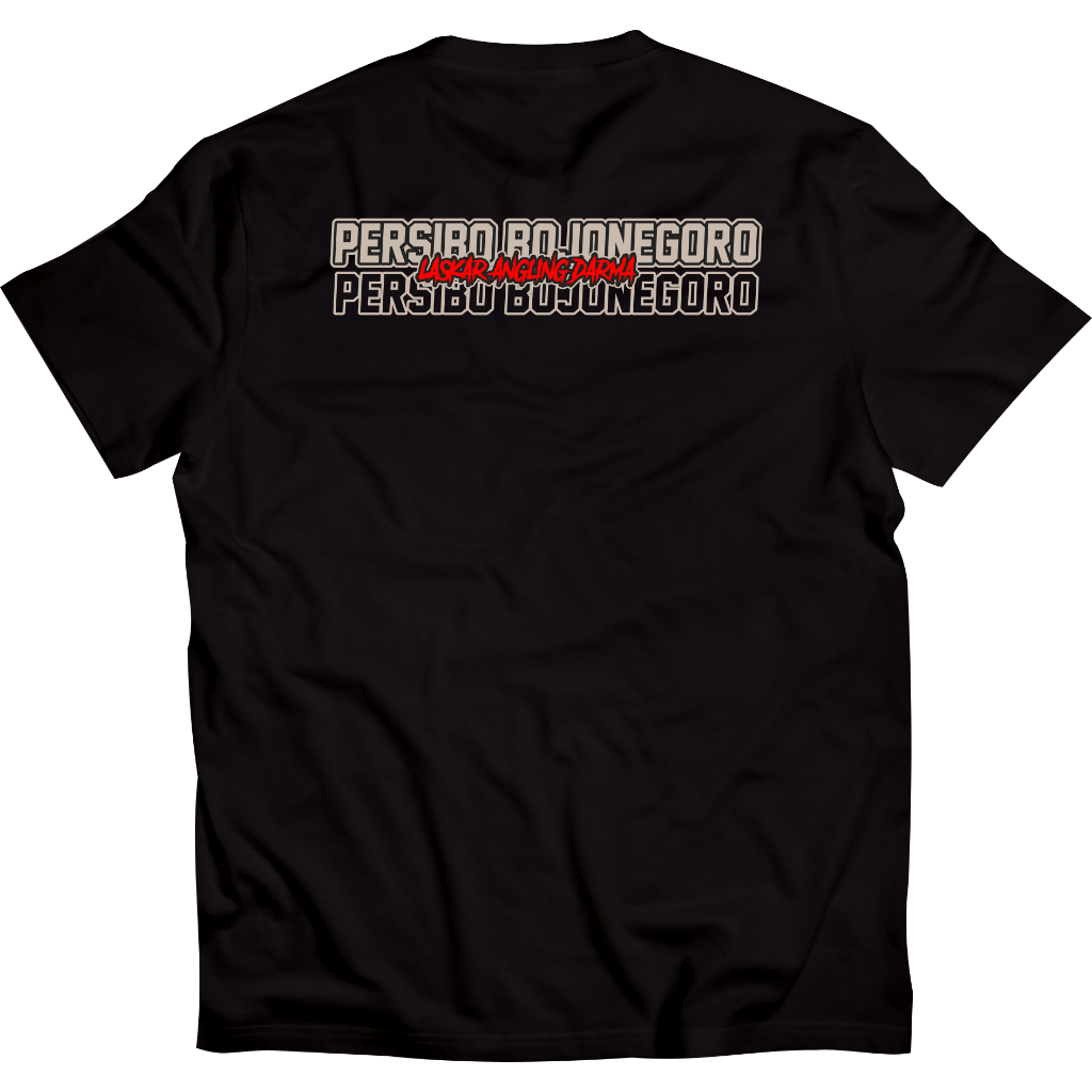 Kaos PersiboTshirt Persibo Bojonegoro Supporter Bojonegoro