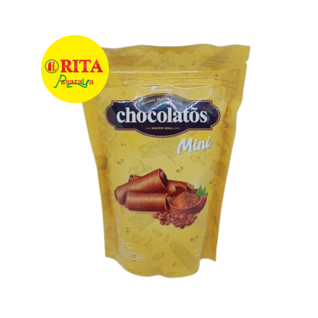 

CHOCOLATOS WAFER COKLAT MINI POUCH 70GR