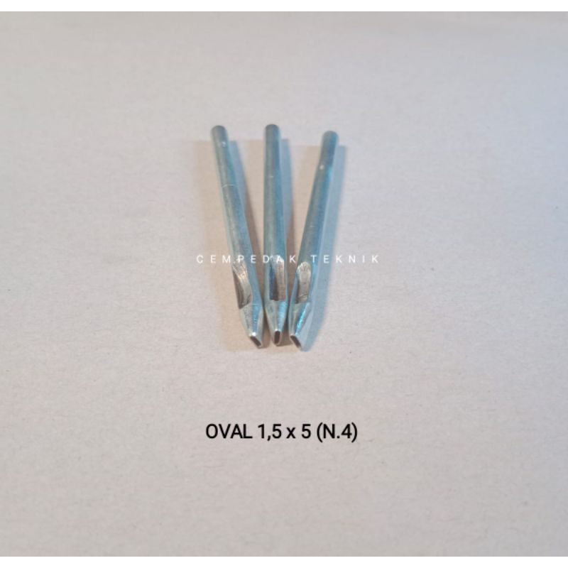 

PLONG PEMBOLONG OVAL 1,5 x 5 (4mm)