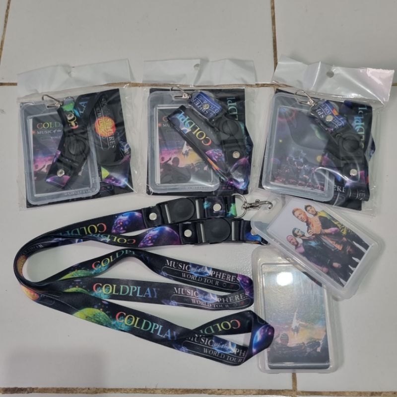 

COLDPLAY LANYARD + CARDHOLDER