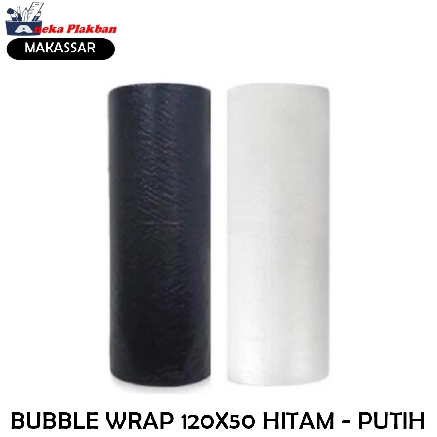 

BUBBLE WRAPPING HITAM - PUTIH BAHAN TEBAL PACKING