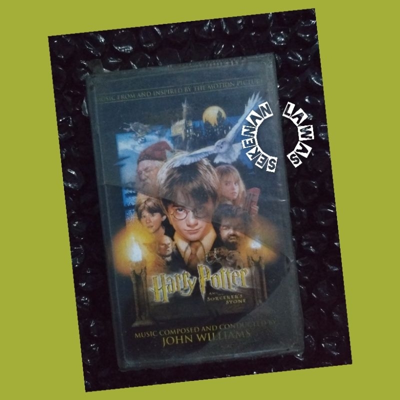 Kaset Ost Harry Potter - And The Sorcere's Stone (SEGEL) /Plastik Segel Sobek