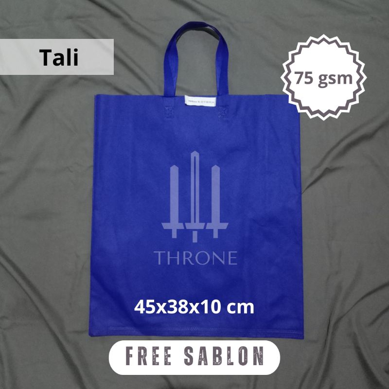 

Promo goodiebag tali 45x38x10cm Free sablon