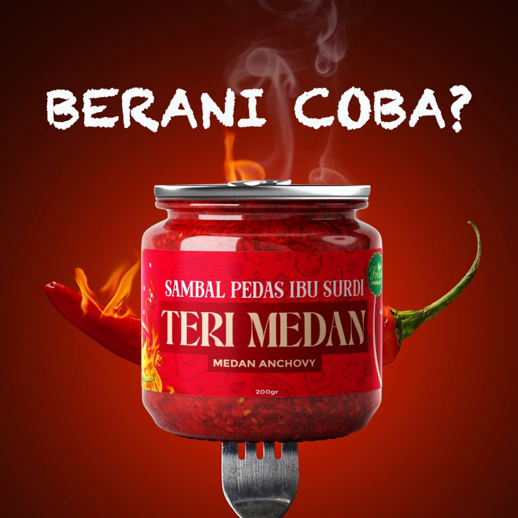 

Sambal Pedas Cumi | Cakalang | Ayam Suwir | Bawang | Teri Medan | Khas Ibu Surdi 200gr