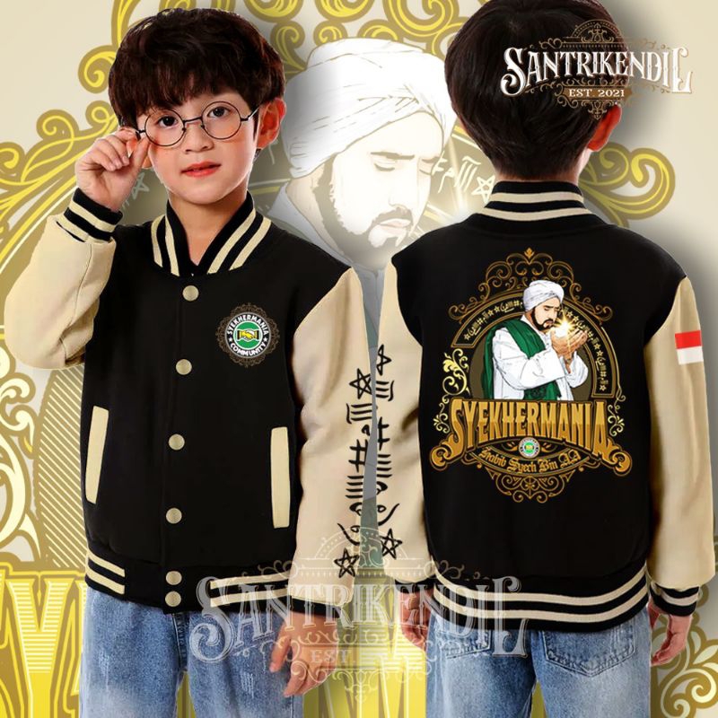 JAKET SYEKHERMANIA ANAK / JAKET BASEBALL SYEKHERMANIA ANAK / JAKET KEREN SYEKHERMANIA