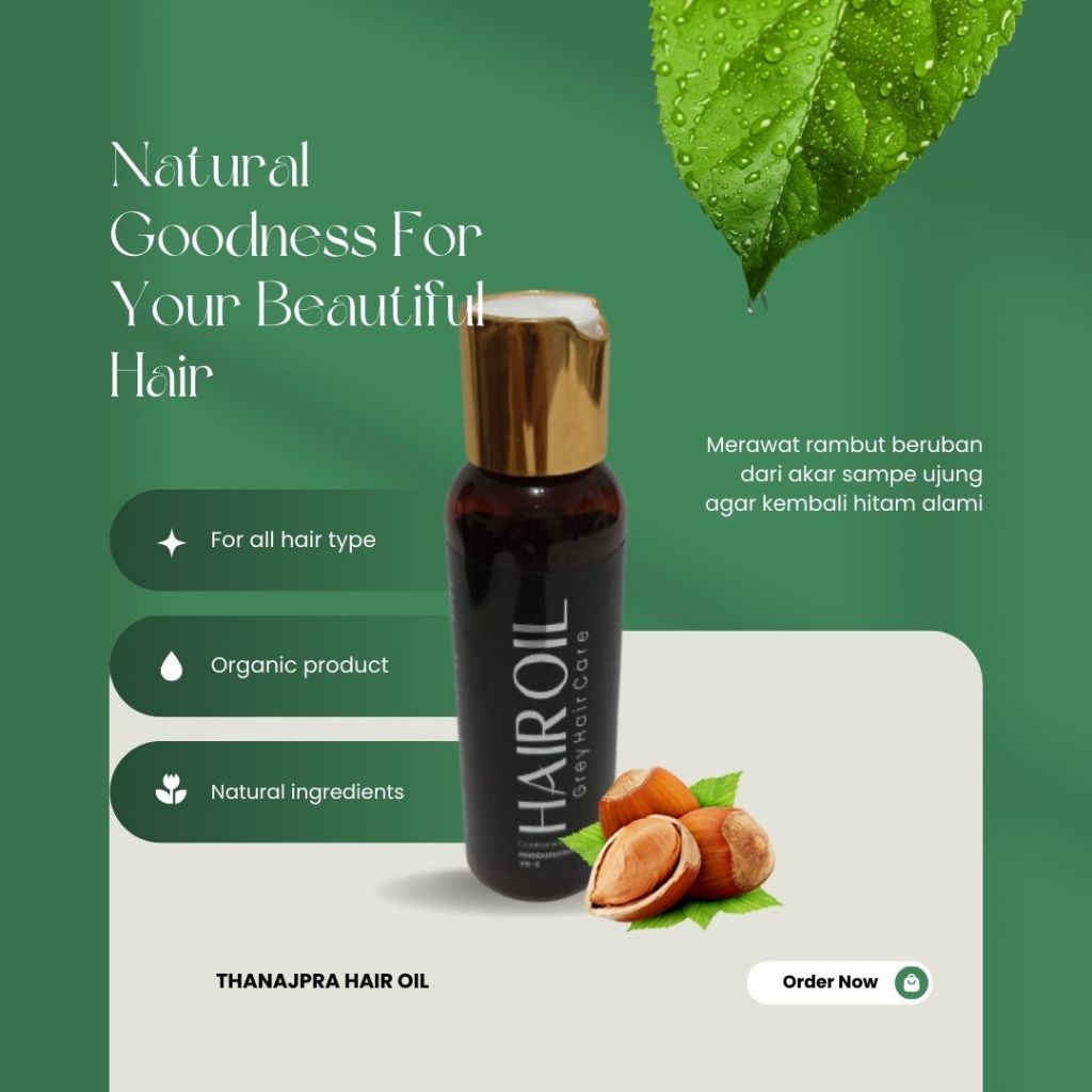 Penghitam Uban Thanajpra Penghilang Rambut Uban Obat Rambut Uban Hitamkan Rambut Secara Alami