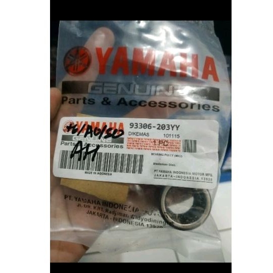 Bearing As Pully Belakang Yamaha 93306-203YY