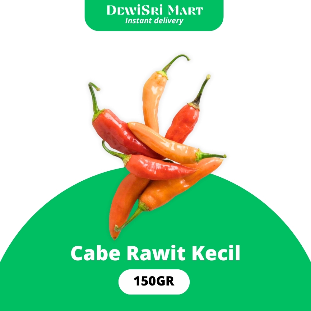 

Cabe Rawit Merah Kecil 150gr - Dewi Sri Mart