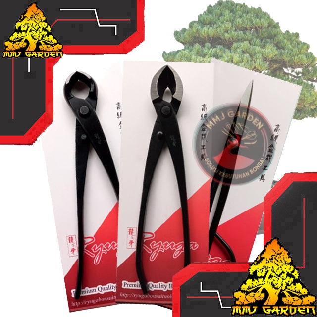 MMJ GARDEN-ALAT BONSAI set,catok bonsai set ryuga 3in 1