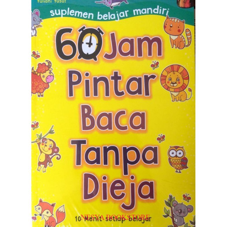 dxrz 13 Buku 6 Jam Pintar Baca Tanpa Dieja Full Colour ORIGINAL YRA