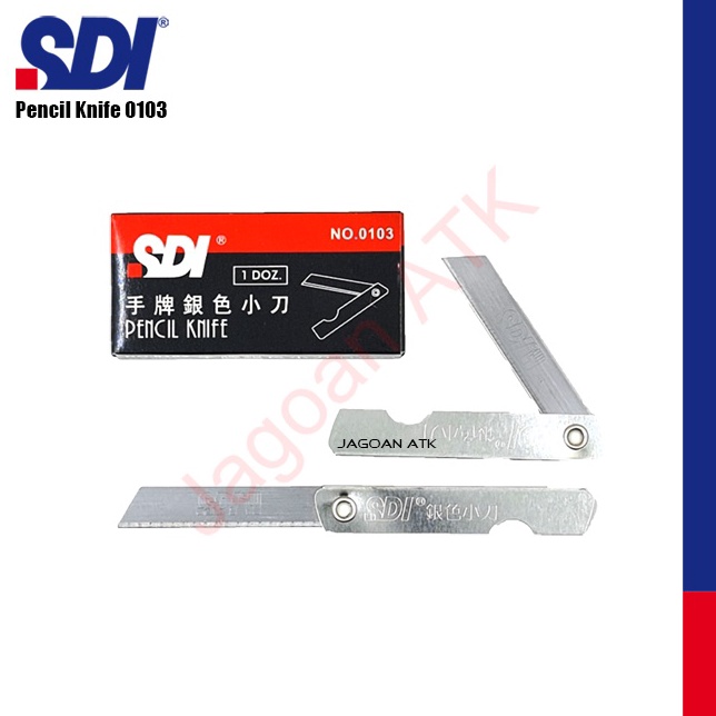 

Ready SDI Pencil Knives Pisau Lipat 13