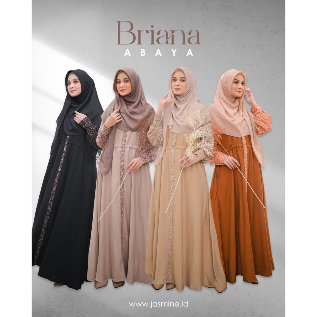 BRIANA ABAYA || GAMIS SYARI ORIGINAL BY JASMINE