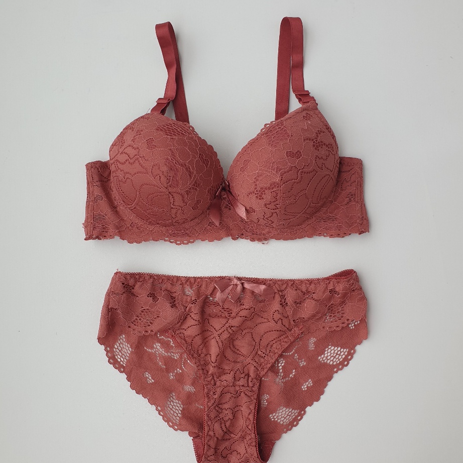 Terlaku Set Bh Dan Celana Seksi Premium Busa Tebal Setelan Bra Wanita