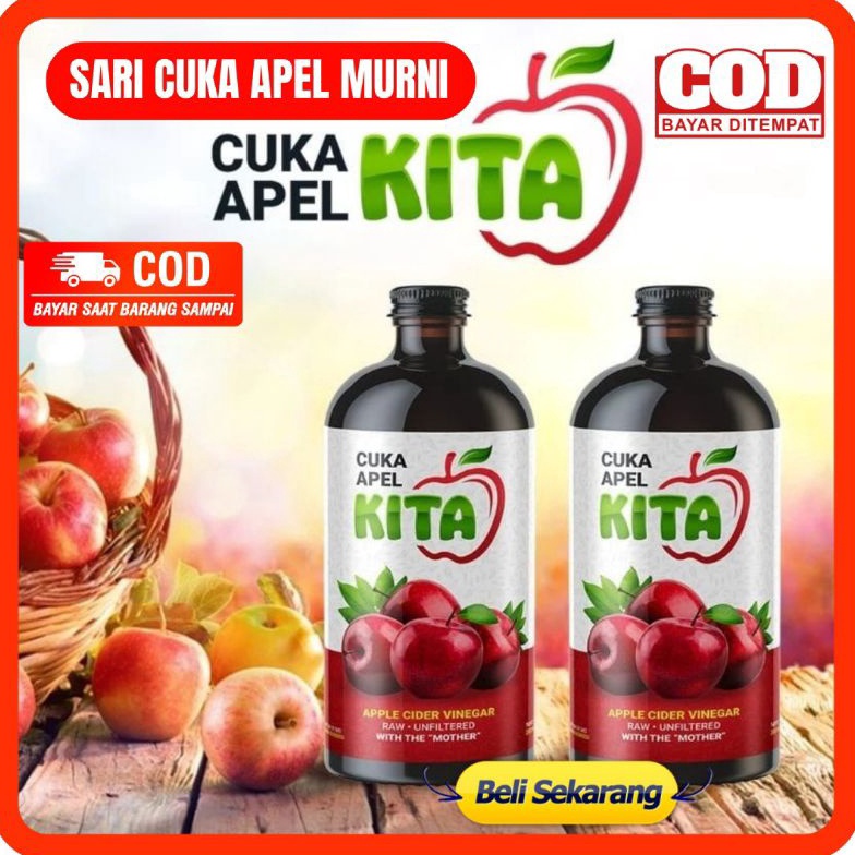 PROMOLSN3       CUKA APEL KITA 3 ML  CUKA APEL KITA CUKA APEL MALANG CUKA APEL BATU MALANG CUKA APEL UTUH CIDER VINEGAR Paradise