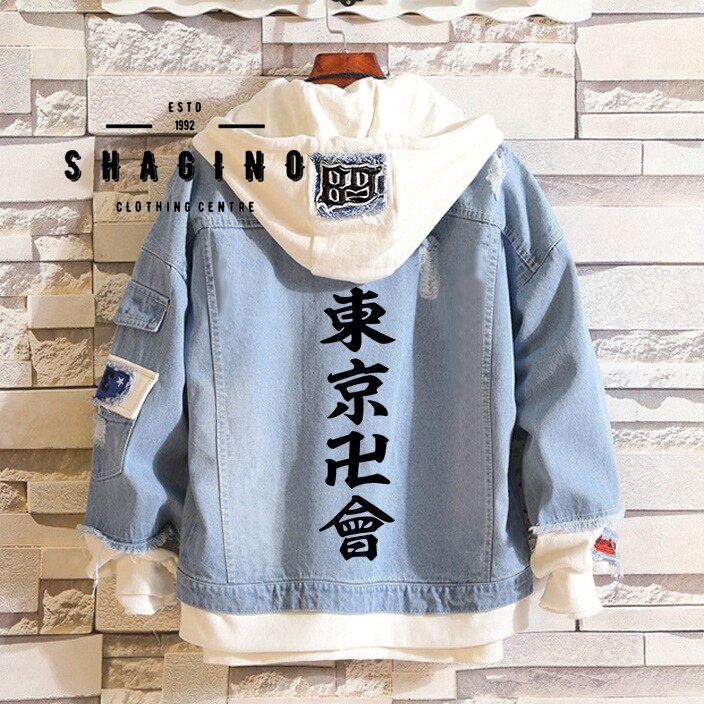 Termurah Shagino  Jaket Jeans Oversize  Jaket Jeans Oversize Sobek  Jaket Jeans Oversize Bordir  Jak